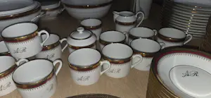 Royal Limoges - Porselein Servies Lomiges 70 stuks kopen? Bied vanaf 250!