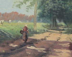 Hendrik Jan ten Cate - Boerin op landweg kopen? Bied vanaf 110!