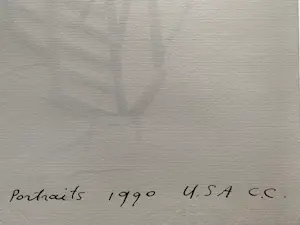 Thomas van der Linden - gemengde techniek op papier | 'The Worldly Portraits' | 1990 kopen? Bied vanaf 125!