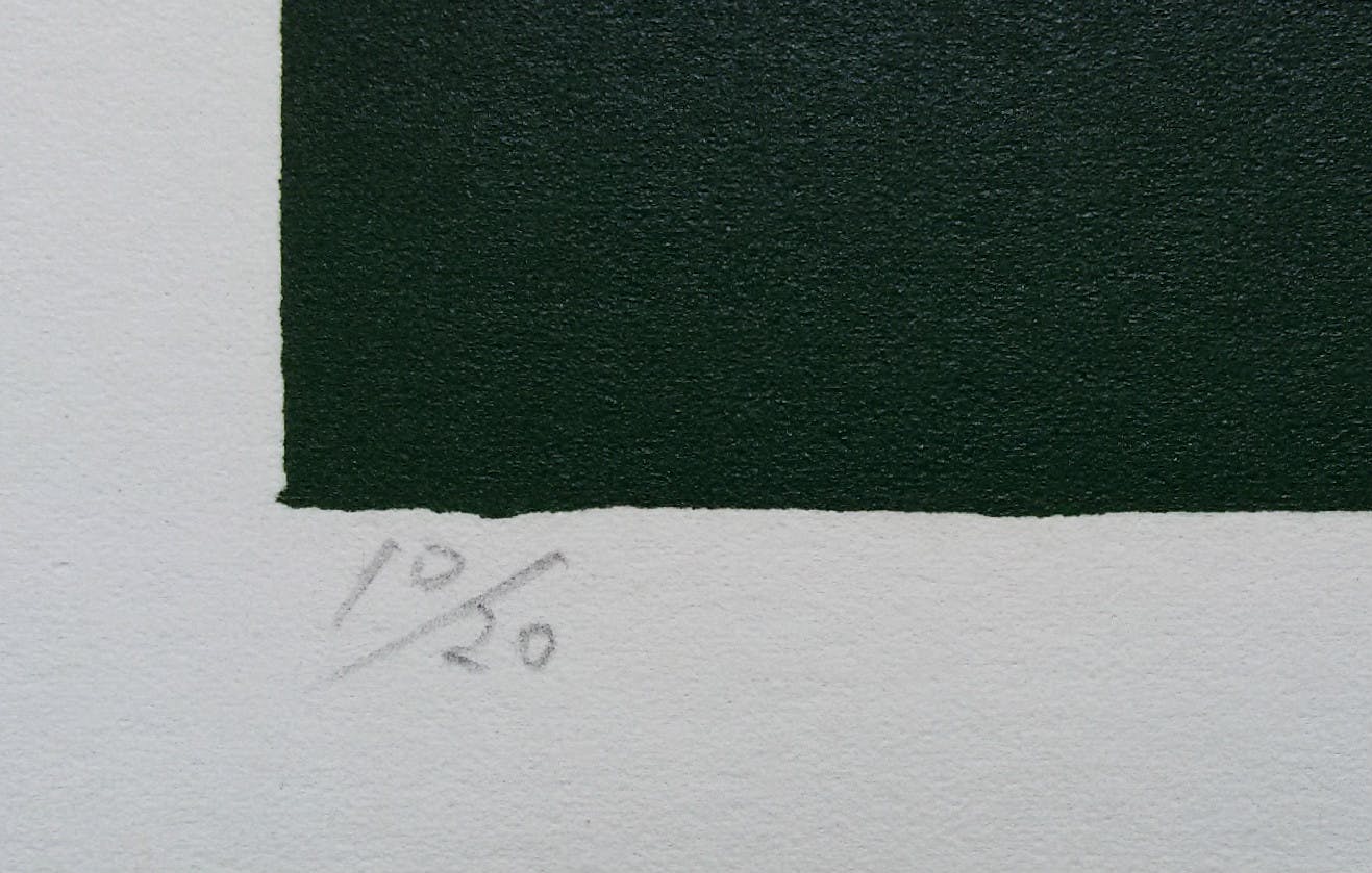 Kenji Nagai - Harmonisch abstract, zeefdruk (groot) kopen? Bied vanaf 80!