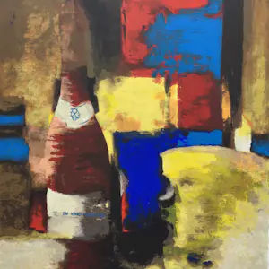 Hans Vanhorck - In Vino Veritas | kleuren zeefdruk kopen? Bied vanaf 59!