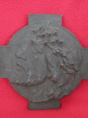 Brons (Onbekend) - Christus met de doornenkroon kopen? Bied vanaf 15!