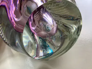 Princ art glass - Kristallen druppel - hand gesigneerd kopen? Bied vanaf 75!