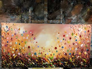 Gena - Colorful Flowers kopen? Bied vanaf 300!