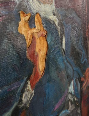 Klaas Sans - Olieverf op doek, Justine - Ingelijst kopen? Bied vanaf 150!