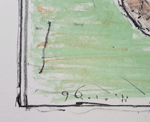 Co Westerik - Hond met vogel, litho (groot) kopen? Bied vanaf 275!