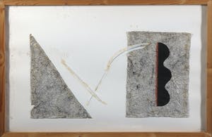 Tjeng Sit Oey - Collage, Zonder titel - Ingelijst kopen? Bied vanaf 50!