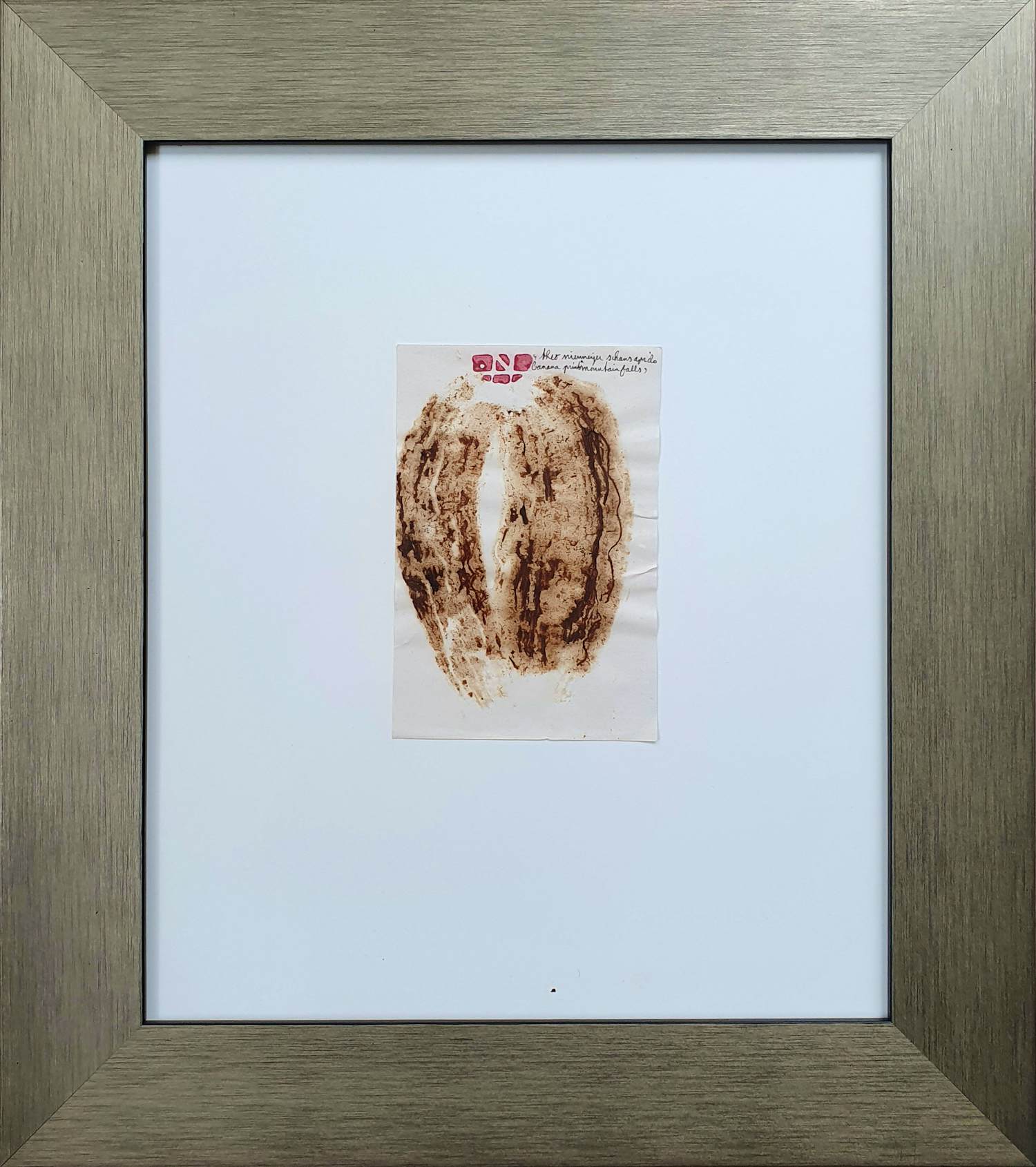 Theo Niermeijer - 'Banana print: Mountain falls' (1980). kopen? Bied vanaf 65!