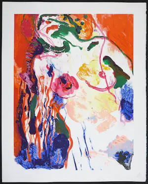 Kees van Bohemen - Zeefdruk, Naakt kopen? Bied vanaf 1!