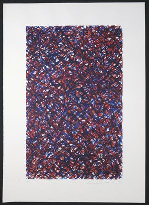 Niet of onleesbaar gesigneerd - Aquarel, Calligraphy drawing VI kopen? Bied vanaf 1!