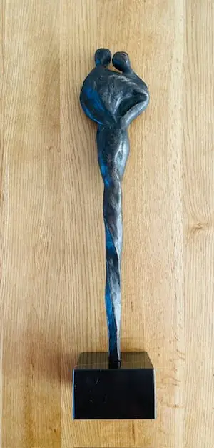 Elly du Clou-Bruggeman - Samenspel - Beeld Brons kopen? Bied vanaf 195!