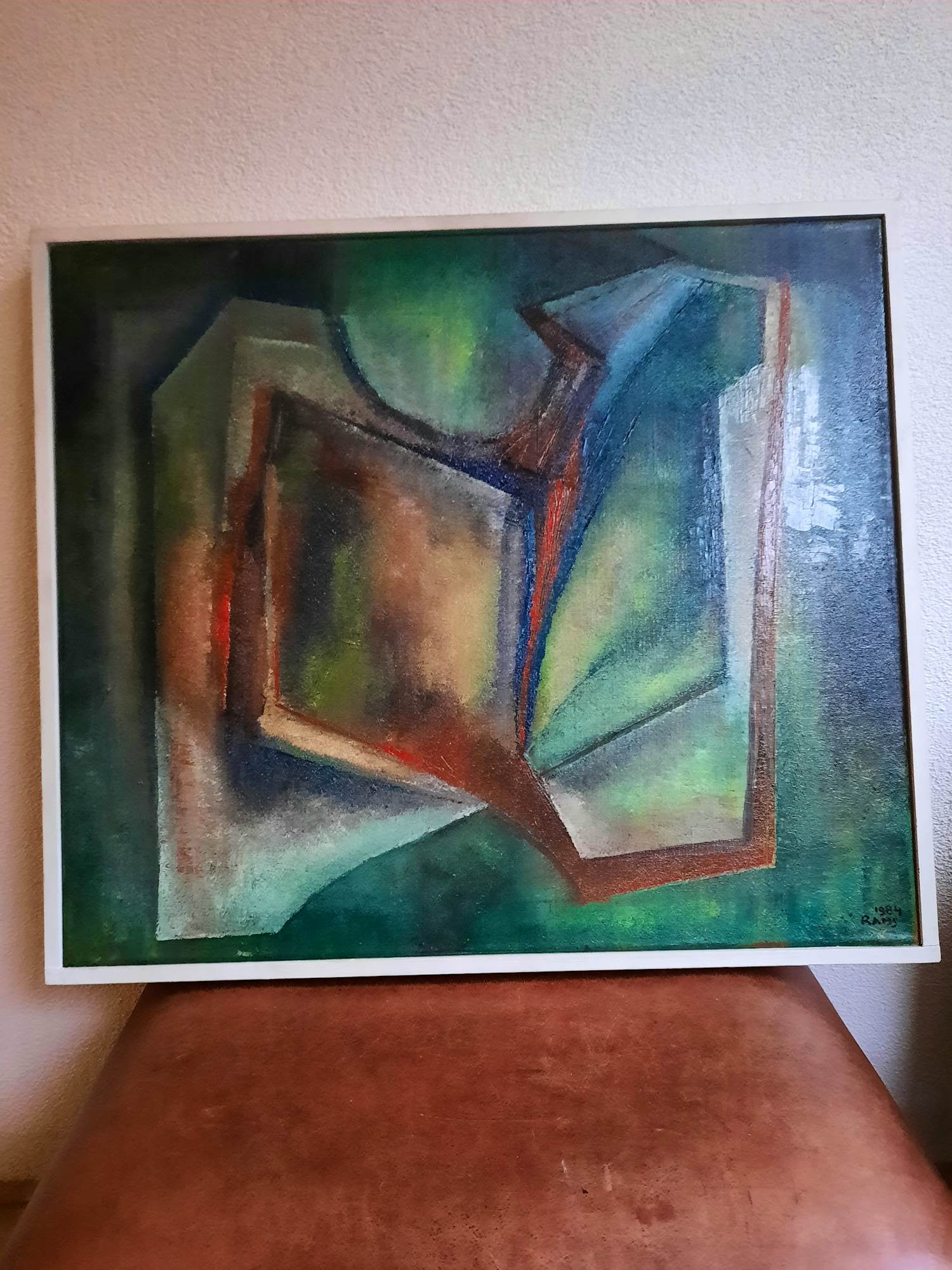 Willy Rams - Abstrakt - 1984 kopen? Bied vanaf 70!