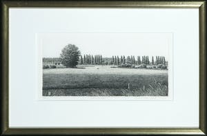 Wim van der Meij - Ets, Voorster klei - Ingelijst kopen? Bied vanaf 1!