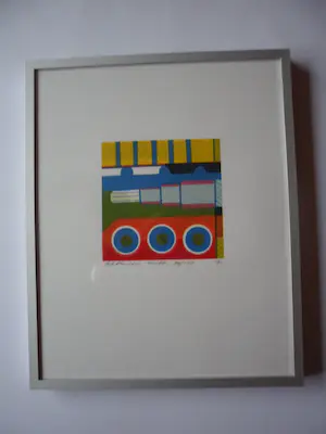 Bob Kemper - Zeefdruk, "Techniek in de jaren '90." kopen? Bied vanaf 25!