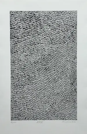 Jan Schoonhoven - zeefdruk - 1977 - oplage 100 - Zero kopen? Bied vanaf 925!