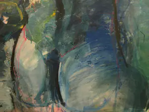 Frank van Eijndhoven - Acryl op doek , Naakt 2 – 1977 – 115 x 100 cm. kopen? Bied vanaf 150!