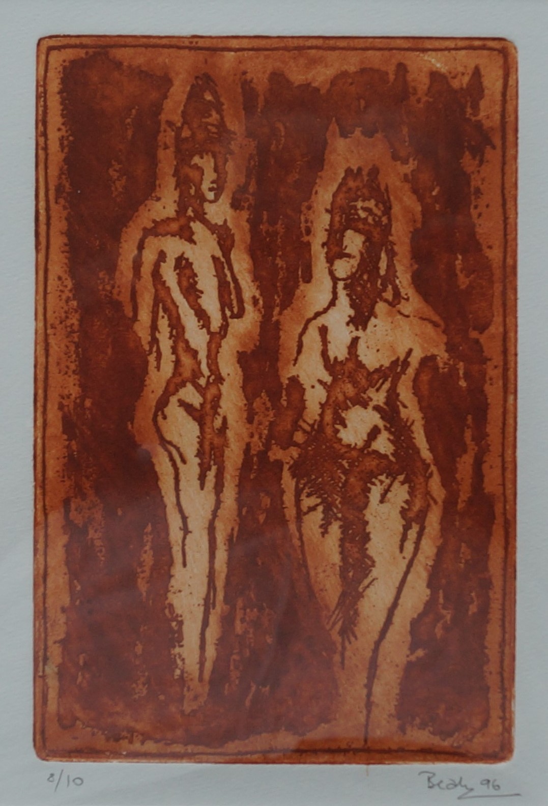 Beaty Czeto - gesigneerde ets - ingelijst kopen? Bied vanaf 28!