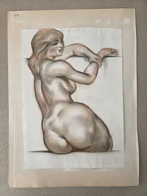 Klaas Pijlman - 8 verschillende werken en technieken. Naakt. Erotisch. kopen? Bied vanaf 89!