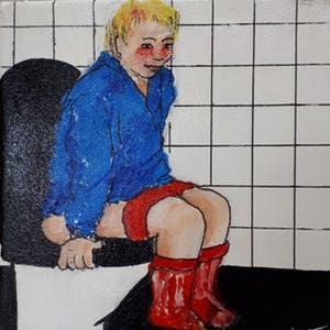 Anke Peddemors - kunst voor in het kleinste kamertje K12 kopen? Bied vanaf 15!