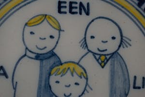 Dick Bruna - Keramische Tegel - Een Zalig Museum - 1973 kopen? Bied vanaf 75!