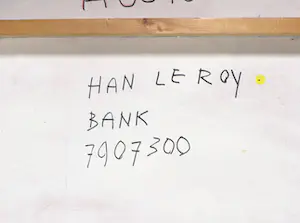 Han le Roy - Acrylverf op paneel, Bank (Groot) kopen? Bied vanaf 1!