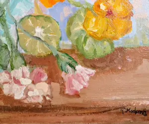 Tanja Koelemij - uit de serie Bloemetjes en afkomst kopen? Bied vanaf 160!