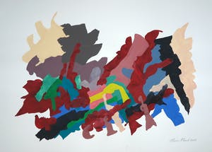 Henri Plaat - Gouache, Zonder titel (Groot) kopen? Bied vanaf 80!