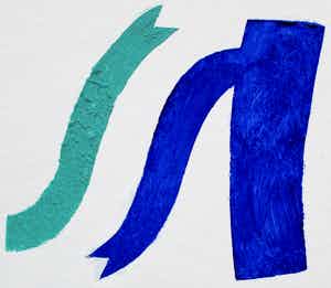 Klaas Gubbels - sjabloondruk: Tango - 2015 verkocht voor € 275!