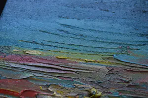 Di Reurhoff-Behrens - Zonder titel. Abstract werk. kopen? Bied vanaf 125!