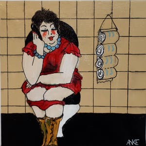 Anke Peddemors - kunst voor in het kleinste kamertje Bep kopen? Bied vanaf 17!