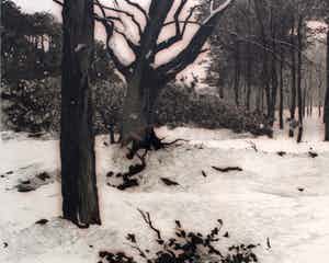 Willem Witsen - Ingelijste ets: Winter I verkocht voor € 495!