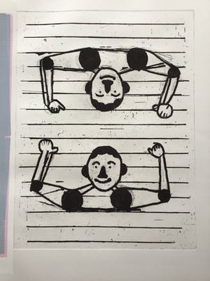 Roland Sohier - Ets en litho, l’Art et Fantaisie, gesigneerd, 1994 kopen? Bied vanaf 1!