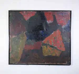 Alfons de Miranda - Olieverf op doek, Drents landschap I - Ingelijst kopen? Bied vanaf 80!