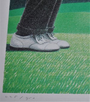 Rene Boin - Golfer - zeefdruk kopen? Bied vanaf 25!