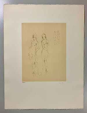 Leonor Fini - Croquis kopen? Bied vanaf 30!