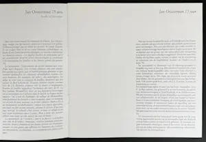 Jan Oosterman jr. - Porseleinen dubbelblad 'Montaillou VI' 1985 kopen? Bied vanaf 150!