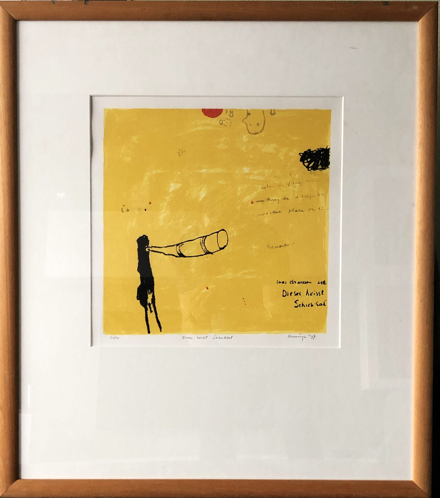 Wim Biewenga - Duino - Dieses heisst Schicksal verkocht voor € 75!
