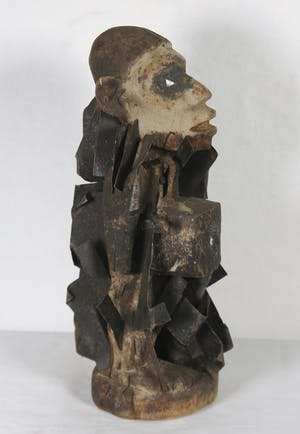 Bakongo - Krachtbeeld met ijzer en spiegelogen kopen? Bied vanaf 1!