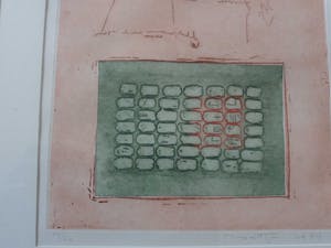 Jan Montyn - Kleuren ets, zonder titel. Oplage 20/14 kopen? Bied vanaf 80!