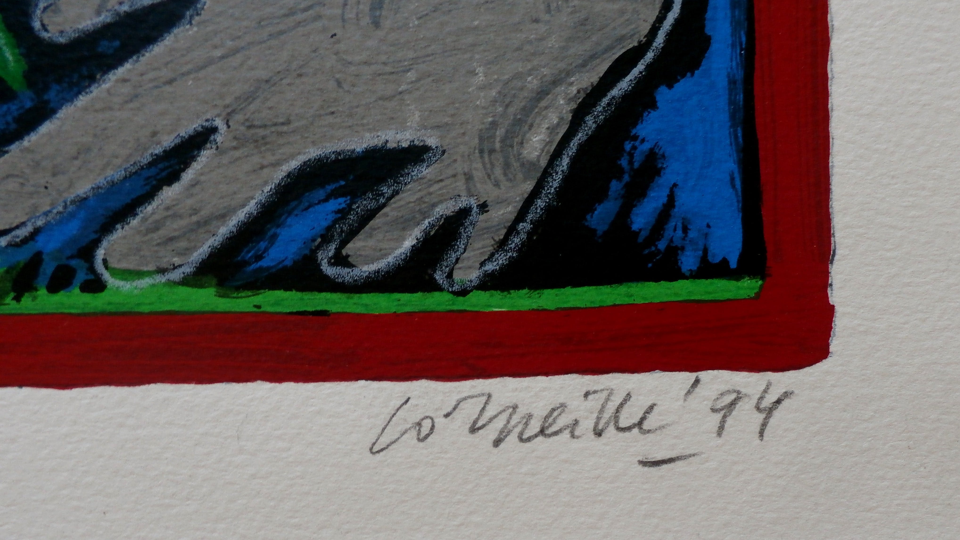 Corneille - kleurenlitho: Kerst - 1994 kopen? Bied vanaf 125!