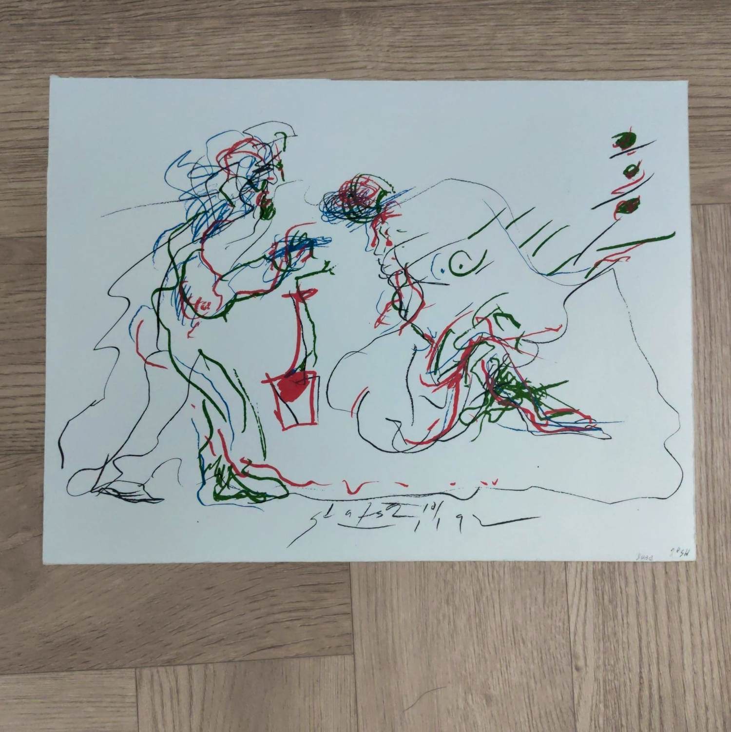 Ger Lataster - Zeefdruk - Gesigneerd in de druk kopen? Bied vanaf 25!