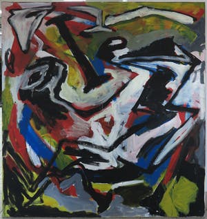 Frans Westers - Acryl op doek, Geen titel (Zeer groot) kopen? Bied vanaf 1!