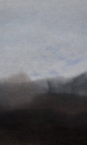 Henri Plaat - Aquarel: landschap - 1985 kopen? Bied vanaf 125!