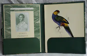 Edward Lear - Portfolio met 12 prenten van Papegaaien en Parkieten - 1990 kopen? Bied vanaf 10!