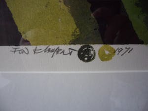 Fon Klement - Boardsnede, Rupture - Ingelijst kopen? Bied vanaf 120!