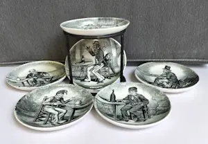 De Sphinx - Set onderzetters/kleine bordjes (6) kopen? Bied vanaf 20!