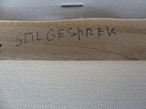 Wilma Schumm - Titel, "Stil gesprek". kopen? Bied vanaf 25!