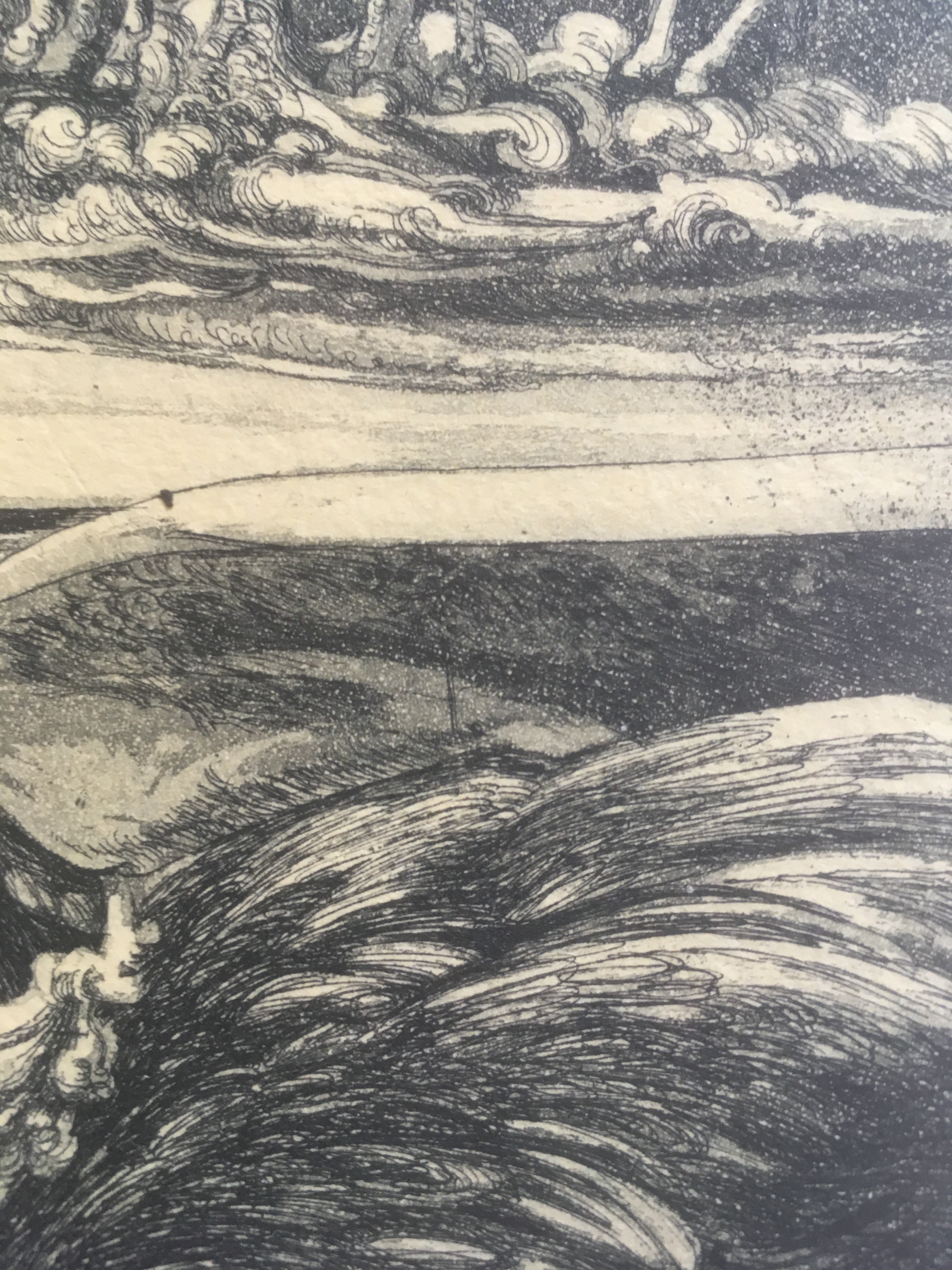 Niet of onleesbaar gesigneerd - Ets met paarden hemelvaart kopen? Bied vanaf 1!