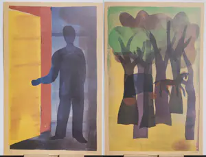 Hendrik Werkman - Chassidische Legenden 20 prenten & 2 boeken kopen? Bied vanaf 125!