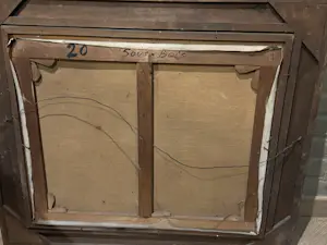 Jacques Douven - Boszicht met prachtige kleuren kopen? Bied vanaf 225!